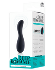 Deep Romance - Silicone Stimulator - Black