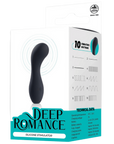 Deep Romance - Silicone Stimulator - Black - K. P.