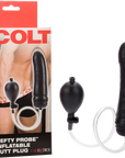 COLT - Hefty Probe Inflatable Butt Plug - Black - K. P.