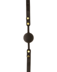 Ball Gag - Black/Gold