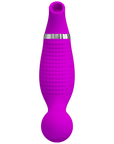 Rechargeable Romance Pecker Suction Stimulator - Purple