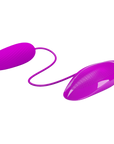 Silicone Thrusting Motion Naughty Egg - Purple