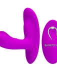Remote Control Wearable Vibrator - Magic Finger - Purple