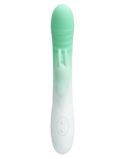 Rabbit Vibrator - Cerberus - Green/White - Kinky Playhouse