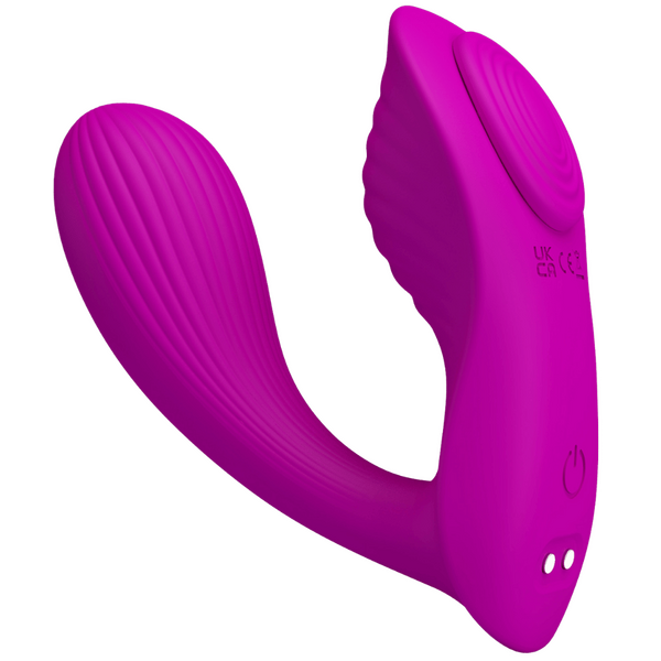 Rechargeable Wearable Vibrator - Zico - Pink - Kinky Playhouse
