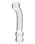 Glass Dildo - Celestial Ridge - Clear