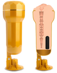Darcey Realistic Vagina Vibrating Cup - Flesh