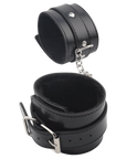Obey Me Leather Ankle Cuffs