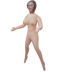 Hussy Inflatable Love Doll - Sona Standing Position - Flesh - K. P.