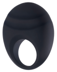 Deep Romance - Cock Ornament with Clit Stimulator - Black - K. P.