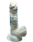 Rock Cocks - Atlas 5" Stone Effect Dildo - Multi-Coloured - K. P.