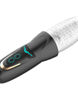 Dragon Pro - Rotating Male Masturbator - Black/Clear - K. P.