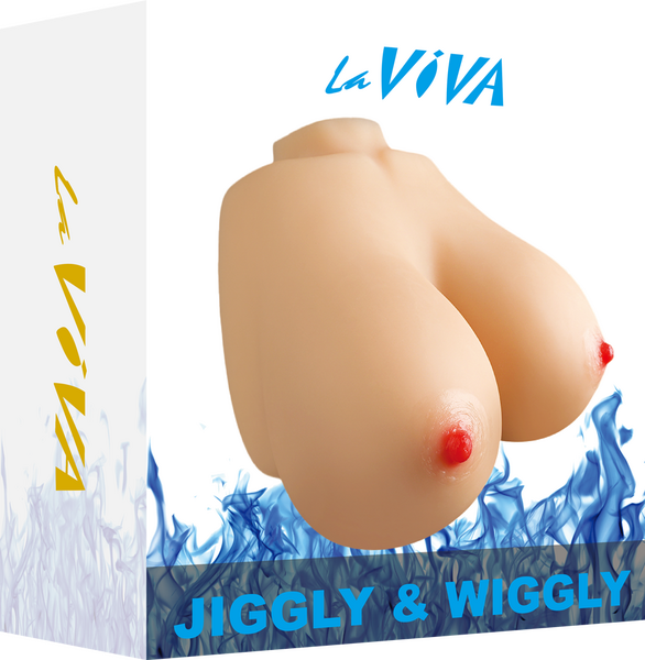 LaViva - Jiggly Wiggly Titty Mega Masturbator - Flesh - K. P.