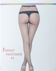 Fishnet Pantyhose Number 1 - Black - K. P.