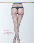 Fishnet Pantyhose Number 1 - Black - K. P.