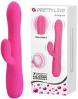 Inflatable Douglas Rabbit Vibrator - Pink