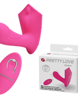 Remote Control Walker Wearable Vibrator - Pink