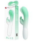 Rabbit Vibrator - Cerberus - Green/White - Kinky Playhouse