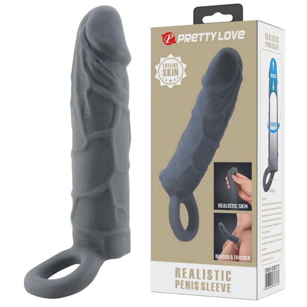 Realistic Penis Sleeve Veiny - K. P.
