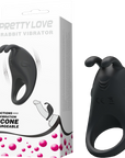 Rechargeable Rabbit Vibrator Cockring - Multiple Colours