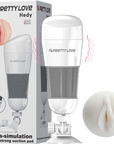 Hedy Ultra Stimulation Vibrating Masturbator - White