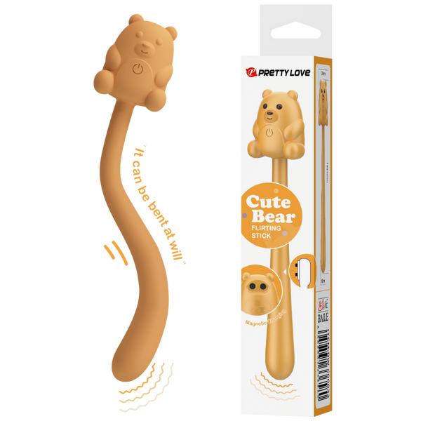Cute Bear Flirting Stick - Multiple Colours - Kinky Playhouse