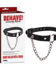 Heart Collar with a Chain