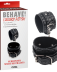 Surrender Wrist Restraints - K. P.