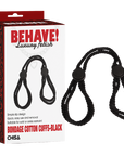 Bondage Cotton Cuffs