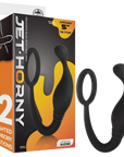 Jet Horny - Prostate Plug with Love Ring - Black - K. P.