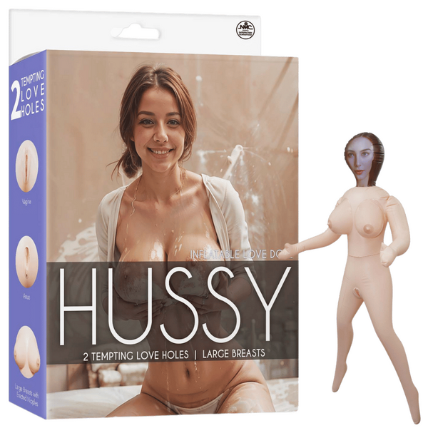 Hussy Inflatable Love Doll - Fiora Standing Position - Flesh - K. P.