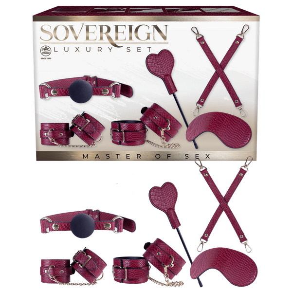 Sovereign - Luxury Bondage Set - Multiple Colours - Kinky Playhouse