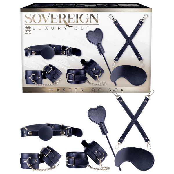 Sovereign - Luxury Bondage Set - Multiple Colours - Kinky Playhouse