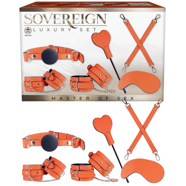 Sovereign - Luxury Bondage Set - Multiple Colours - Kinky Playhouse