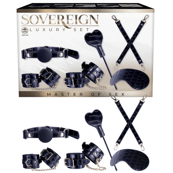 Sovereign - Luxury Bondage Set - Multiple Colours - Kinky Playhouse