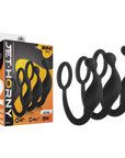 Jet Horny - Prostate Plug with Love Ring - Black - Kinky Playhouse
