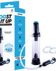 Boost It Up - Penis Enlarger Vacuum Pump - Multi Speed - Clear - K. P.