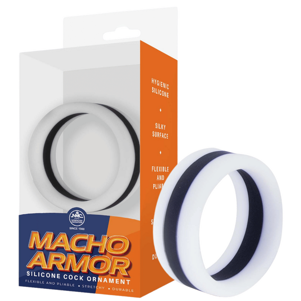 Macho Armor - Silicone Cock Ornament - Multiple Colours - Kinky Playhouse