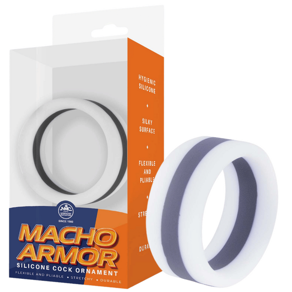Macho Armor - Silicone Cock Ornament - Multiple Colours - Kinky Playhouse