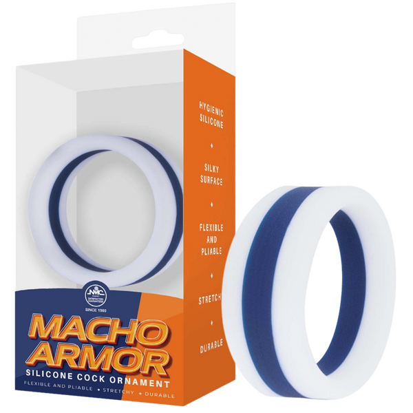 Macho Armor - Silicone Cock Ornament - Multiple Colours - Kinky Playhouse