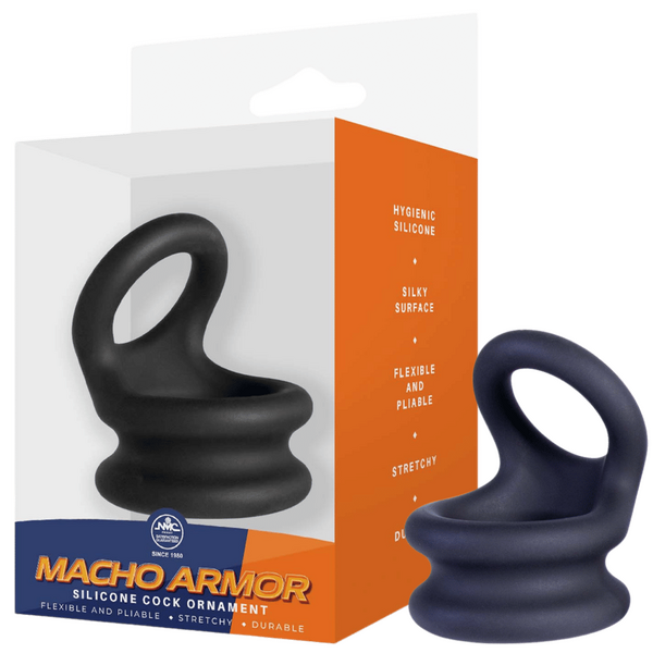 Macho Armor - Silicone Cock Ornament - Medium - Multiple Colours - K. P.