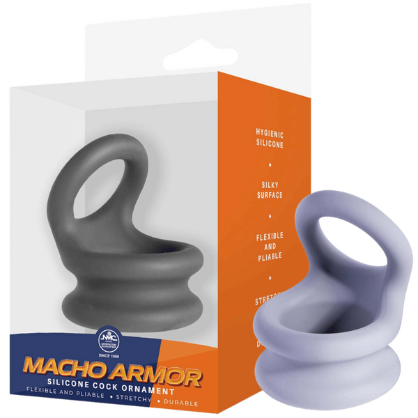 Macho Armor - Silicone Cock Ornament - Medium - Multiple Colours - K. P.