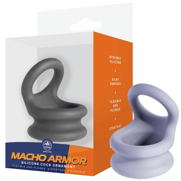 Macho Armor - Silicone Cock Ornament - Large - Multiple Colours - K. P.