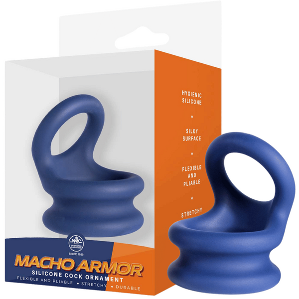 Macho Armor - Silicone Cock Ornament - Large - Multiple Colours - K. P.