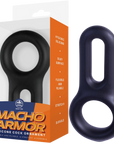 Macho Armor - Silicone Cock & Ball Ornament - Multiple Colours - K. P.