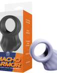 Macho Armor - Silicone Cock & Ball Ornament - Multiple Colours - K. P.