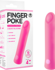 4" Rechargeable Stimulator - Finger Poke - Multiple Colours - K. P.