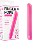 5" Rechargeable Stimulator - Finger Poke - Multiple Colours - K. P.