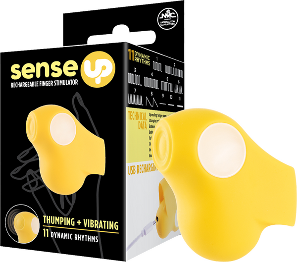 Rechargeable Finger Stimulator - Sense Up - Multiple Colours - K. P.