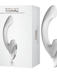 Titanz - Thumping Rechargeable Silicone Vibrator - Multiple Colours - K. P.